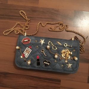 ALDO Denim-look, zip wallet